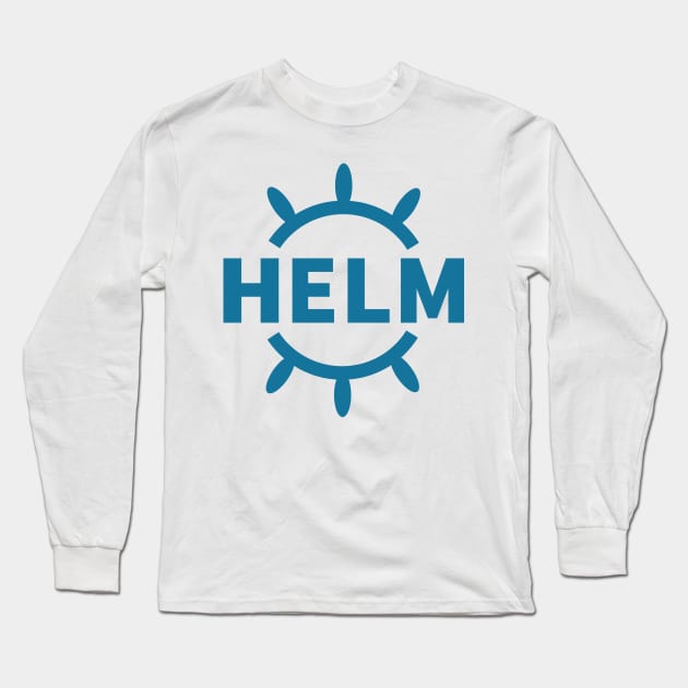 Helm Logotype Long Sleeve T-Shirt by hipstuff